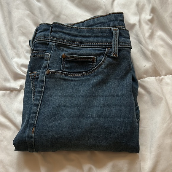 Time and Tru Women’s Blue High Rise Skinny Jeans Size 8 - Picture 2 of 8